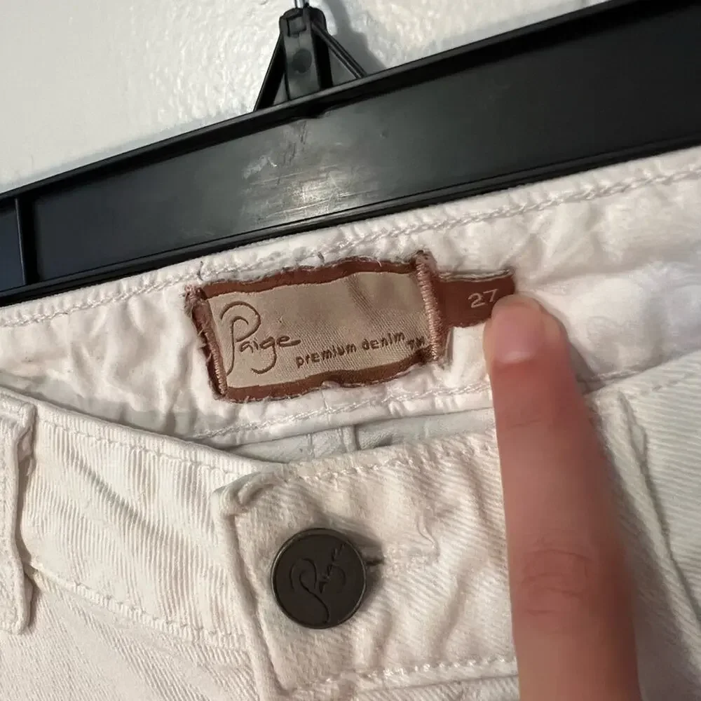 PAIGE embroidered bermuda